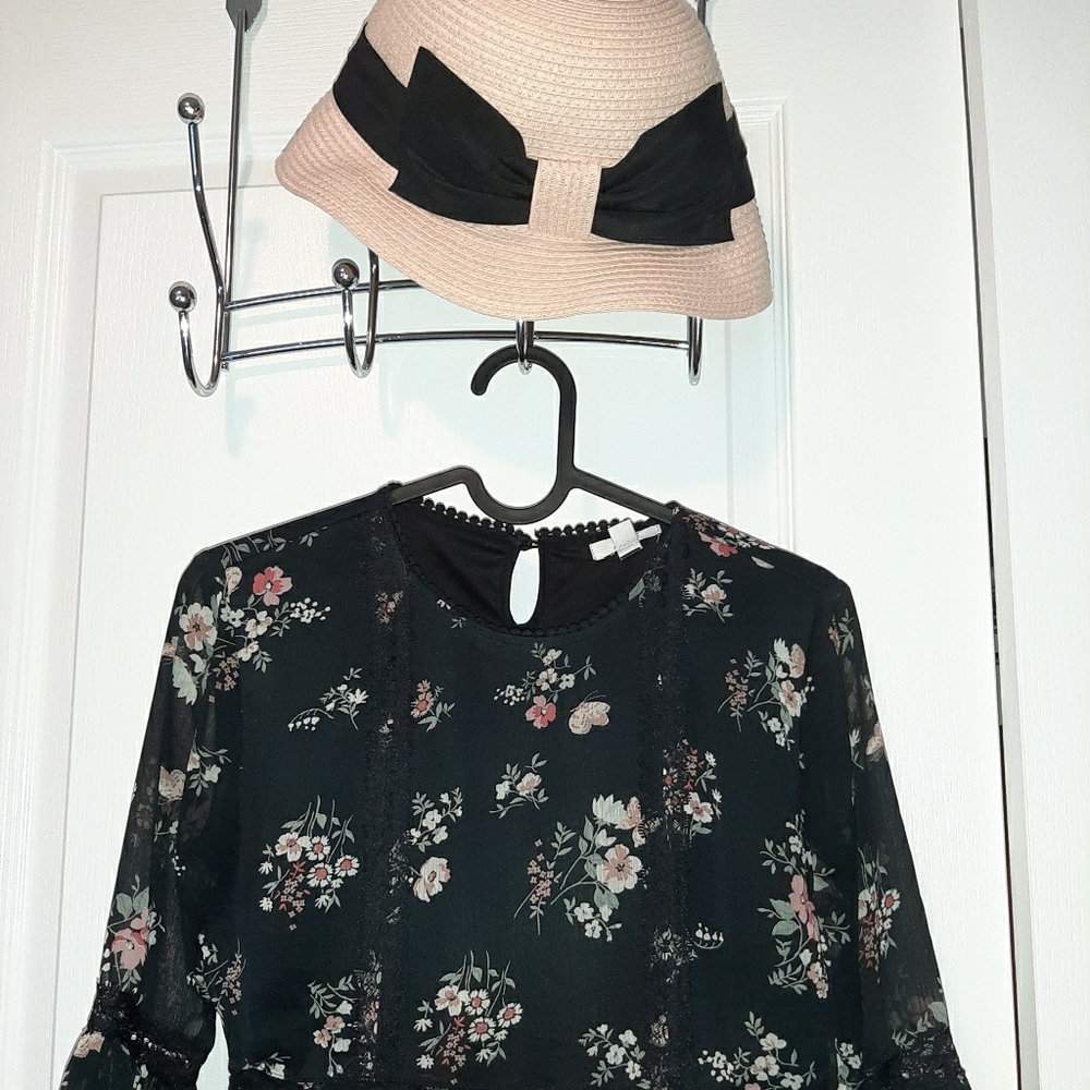 2/17 Black mini dress